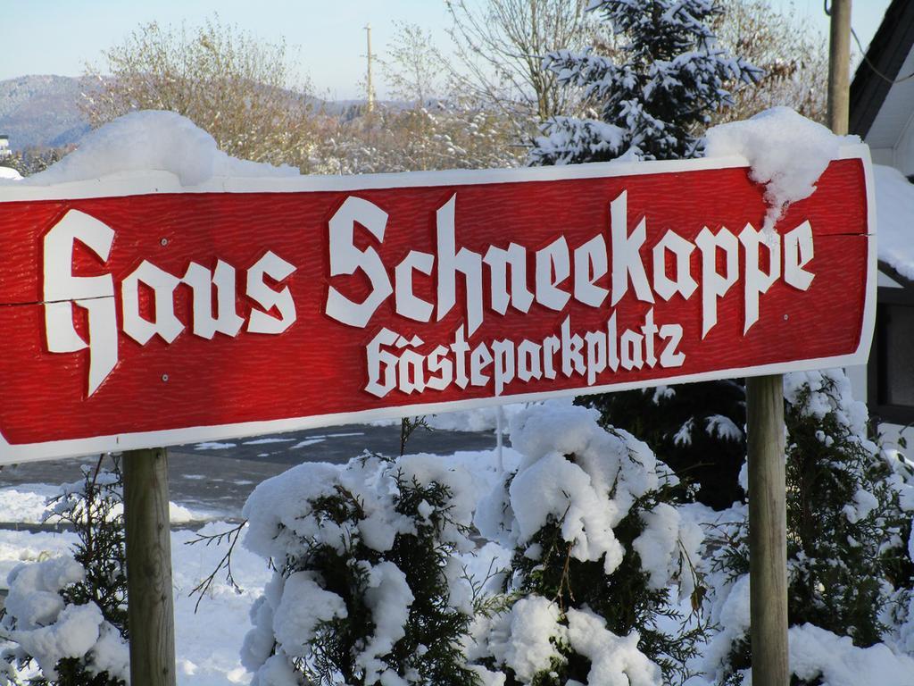 Haus Schneekappe Apartamento Winterberg Exterior foto